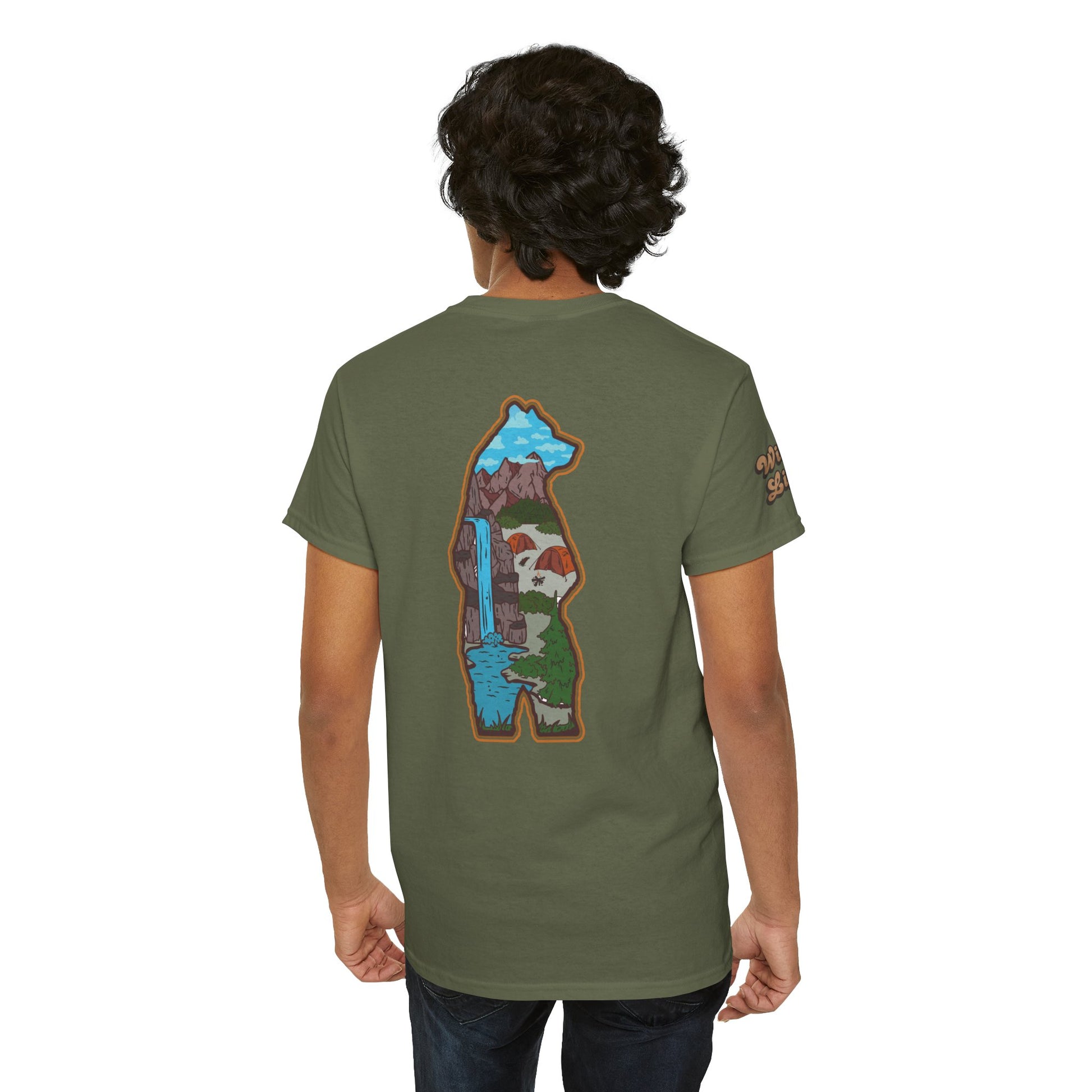 Nature-Inspired Bear Graphic Tee, Eco-Friendly T-Shirt for Outdoor Lovers, Unisex Cotton Tee, Gift for Wildlife Enthusiasts, Adventure [...]