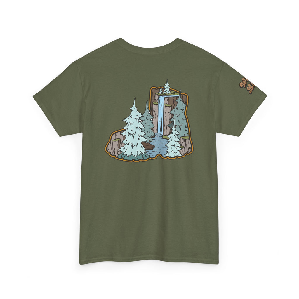 Nature Lover's Unisex Cotton Tee, Casual Graphic Tee, Eco-Friendly Apparel, Hiking Shirt, Outdoor Adventure Top