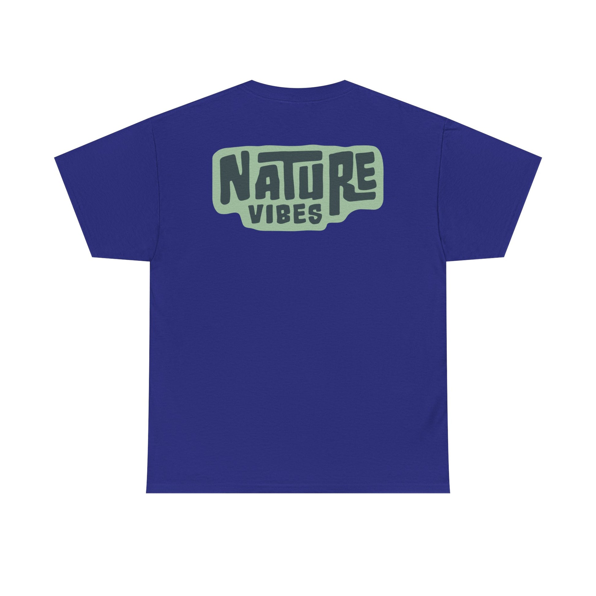 Nature Vibes Unisex Heavy Cotton Tee, Nature T-Shirt, Outdoor Apparel, Eco-Friendly Gift, Casual Wear, Relaxed Fit Shirt