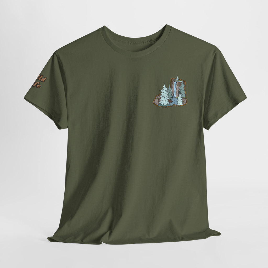 Nature Lover's Unisex Cotton Tee, Casual Graphic Tee, Eco-Friendly Apparel, Hiking Shirt, Outdoor Adventure Top