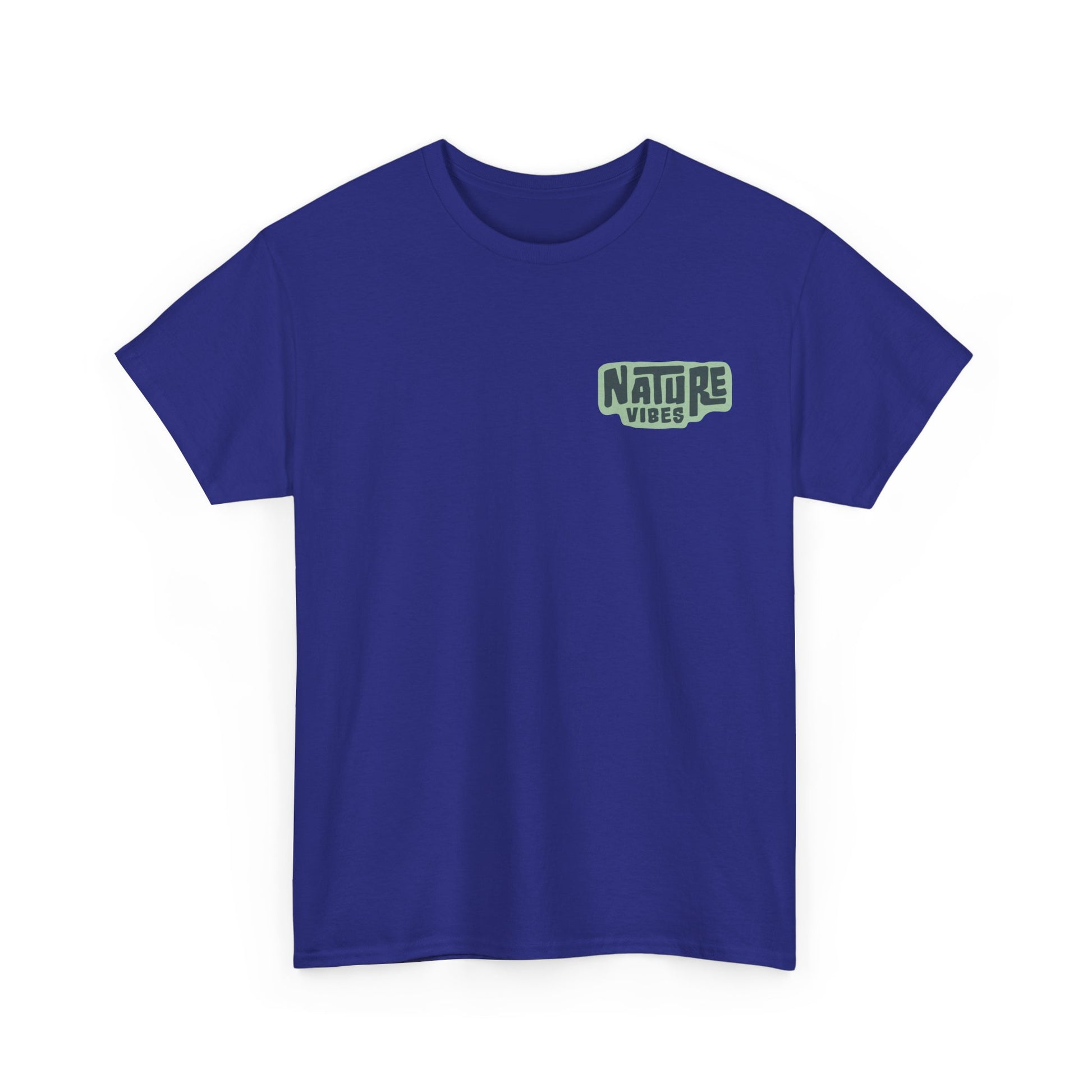 Nature Vibes Unisex Heavy Cotton Tee, Nature T-Shirt, Outdoor Apparel, Eco-Friendly Gift, Casual Wear, Relaxed Fit Shirt