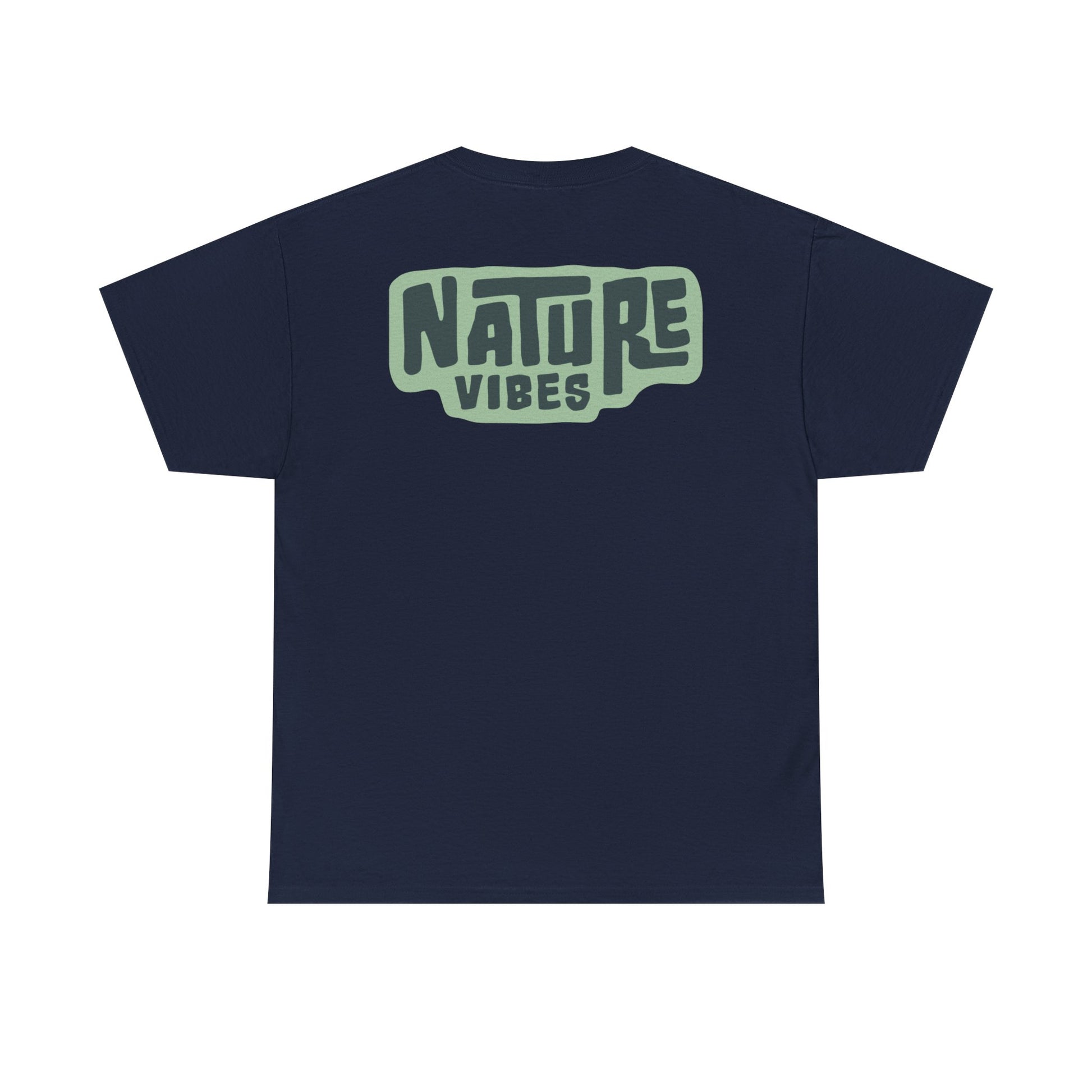 Nature Vibes Unisex Heavy Cotton Tee, Nature T-Shirt, Outdoor Apparel, Eco-Friendly Gift, Casual Wear, Relaxed Fit Shirt