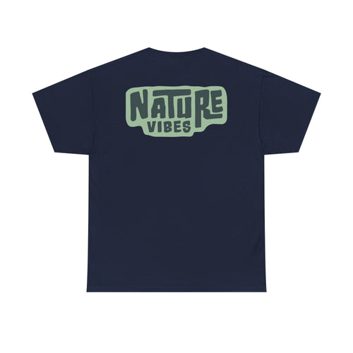Nature Vibes Unisex Heavy Cotton Tee, Nature T-Shirt, Outdoor Apparel, Eco-Friendly Gift, Casual Wear, Relaxed Fit Shirt