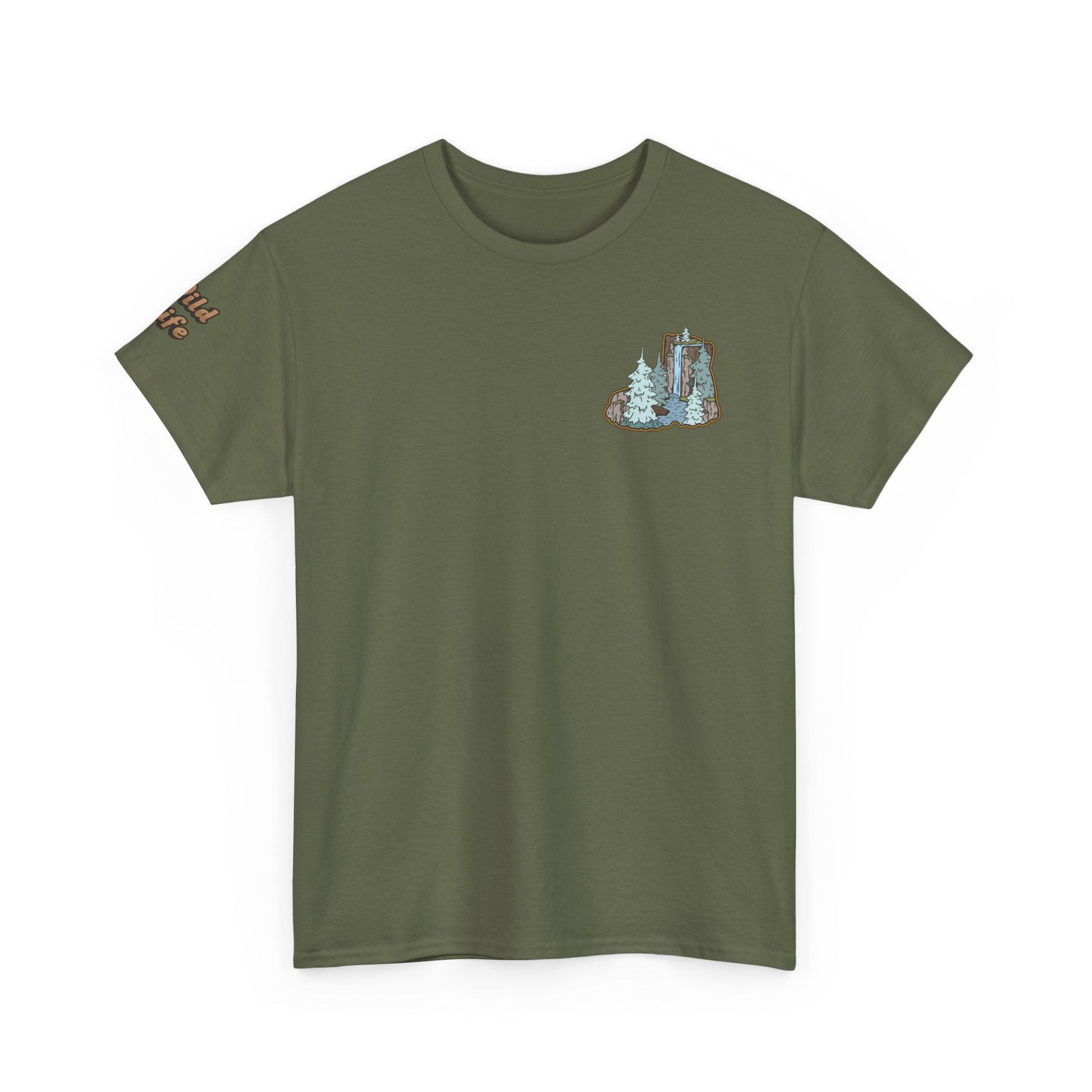 Nature Lover's Unisex Cotton Tee, Casual Graphic Tee, Eco-Friendly Apparel, Hiking Shirt, Outdoor Adventure Top