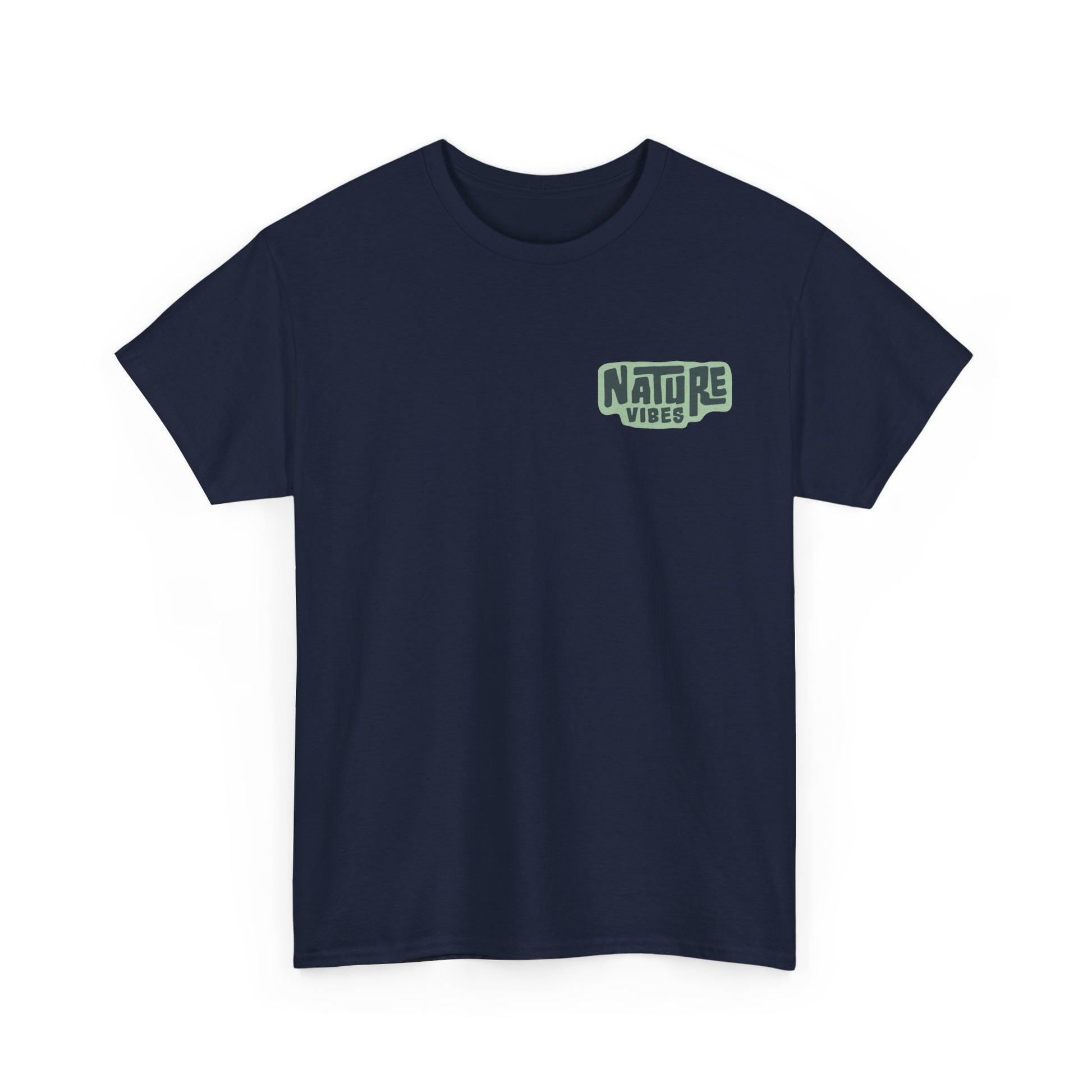 Nature Vibes Unisex Heavy Cotton Tee, Nature T-Shirt, Outdoor Apparel, Eco-Friendly Gift, Casual Wear, Relaxed Fit Shirt