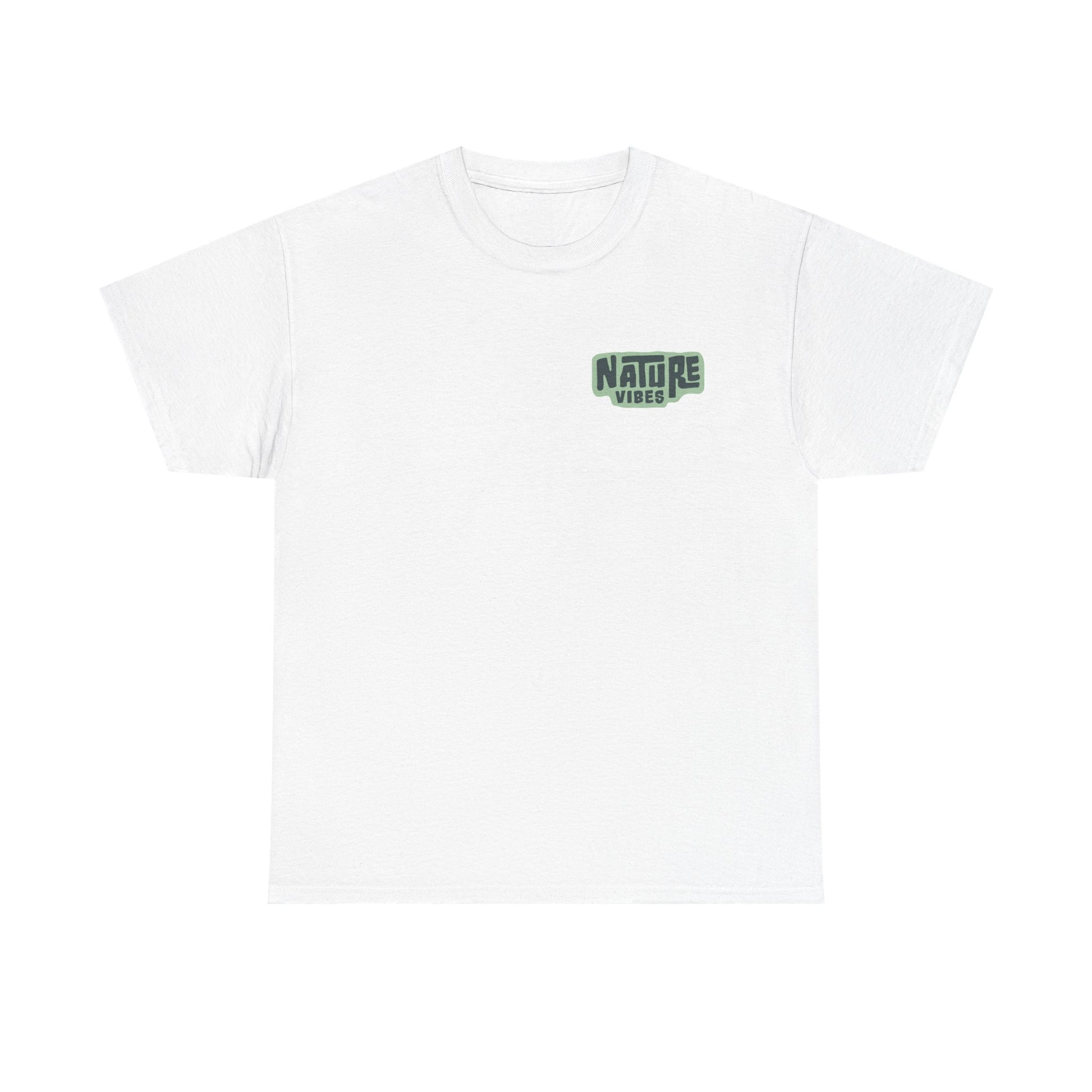 Nature Vibes Unisex Heavy Cotton Tee, Nature T-Shirt, Outdoor Apparel, Eco-Friendly Gift, Casual Wear, Relaxed Fit Shirt