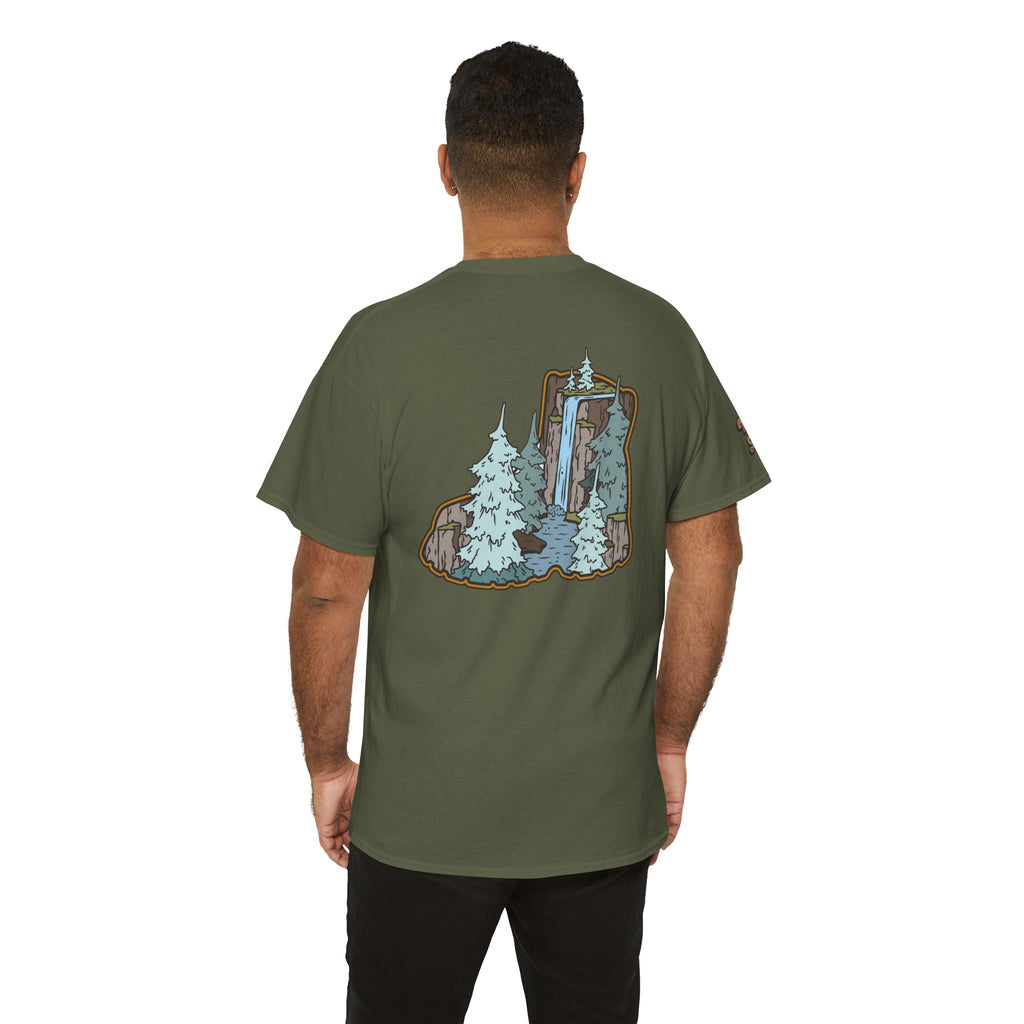 Nature Lover's Unisex Cotton Tee, Casual Graphic Tee, Eco-Friendly Apparel, Hiking Shirt, Outdoor Adventure Top